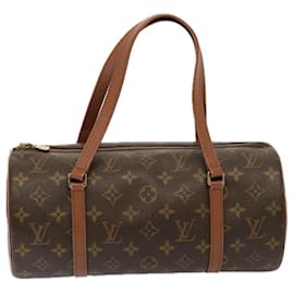 Louis Vuitton-LOUIS VUITTON Monogram Papillon 30 Hand Bag M51385 LV Auth 77130-Monogram