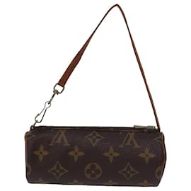 Louis Vuitton-LOUIS VUITTON Monogram Papillon Pouch LV Auth 77418-Monogram