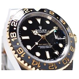 Rolex-ROLEX GMT MasterII SS xYG 126713GRNR '23 Mens-Silvery