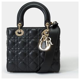 Borsa DIOR Lady Dior in Pelle Nera - 101998 Nero