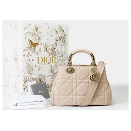 Dior-DIOR Beige Leather Bag - 102004-Beige
