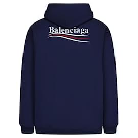 Balenciaga-BALENCIAGA  Knitwear T.International XXS Cotton-Navy blue