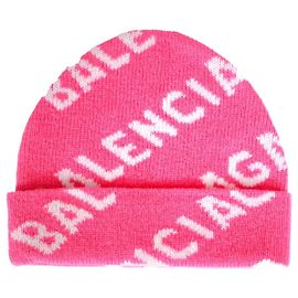 BALENCIAGA Chapéus T.Internacional S Lã Rosa