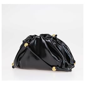 Bottega Veneta-Bottega Veneta Black The Mini Pouch Bag-Black