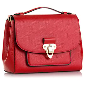 Louis Vuitton-Rote Louis Vuitton Epi Boccador Handtasche-Rot