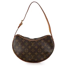 Louis Vuitton-Sac à épaule Croissant PM Monogram Louis Vuitton marron-Marron