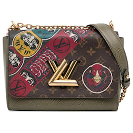 Louis Vuitton-Bolso cruzado Louis Vuitton Kabuki Twist MM marrón-Castaño