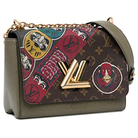 Louis Vuitton-Borsa a tracolla Louis Vuitton Kabuki Twist MM marrone-Marrone