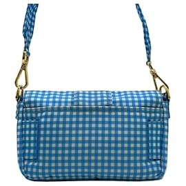 Fendi-Mini sac à bandoulière convertible en nylon bleu Fendi Joshua Vides-Bleu