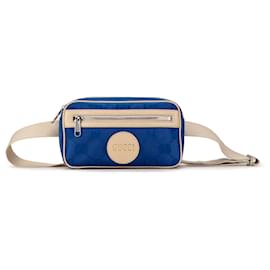 Gucci-Blue Gucci GG Nylon Off The Grid Belt Bag-Blue