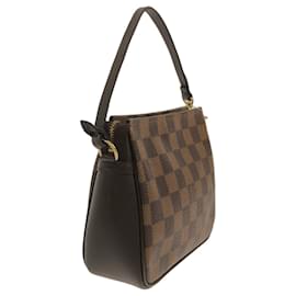 Louis Vuitton-Brown Louis Vuitton Damier Ebene Trousse Pochette Handbag-Brown