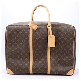 Louis Vuitton-Louis Vuitton Monogram Canvas Sirius 50 Travel Bag M41406-Brown