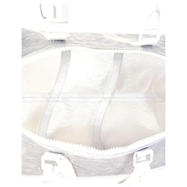 Louis Vuitton-Louis Vuitton Clear Epi PVC Wavy Keepall Bandoulière 50-White