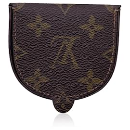 Louis Vuitton-Vintage Monogram Canvas Portonet Cuvette Coin Purse-Brown