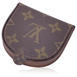 Louis Vuitton-Vintage Monogram Canvas Portonet Cuvette Coin Purse-Brown