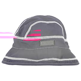 Jacquemus-Jacquemus  Le Bob Frescu Bucket Hat in Pink Nylon-Brown,Pink