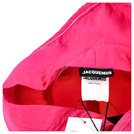 Jacquemus-Jacquemus  Le Bob Frescu Bucket Hat in Pink Nylon-Pink