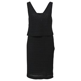 Abito V-neck Missoni in rayon nero Nero