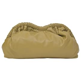 Mansur Gavriel-Mansur Gavriel Cloud Clutch Pomelo in Olive Leather-Green,Olive green