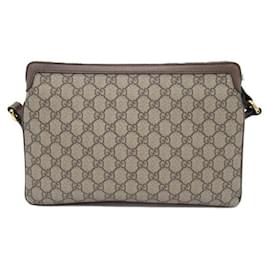 Gucci-Bolsa de Ombro Gucci Ophidia em Lona 523534 em Ótimas Condições-Bege