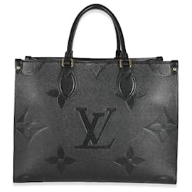 Louis Vuitton-Louis Vuitton Schwarz Empreinte Onthego MM-Schwarz