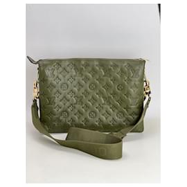 Louis Vuitton-LOUIS VUITTON Coussin MM Schultertasche Khaki-Grün,Khaki