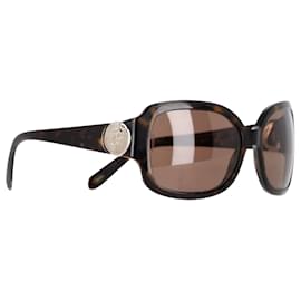 Tiffany & Co-Tiffany & Co Square Sunglasses in Brown Acetate-Brown,Red