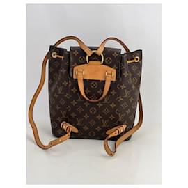 Louis Vuitton-LOUIS VUITTON Montsouris NM Monogram Backpack-Brown