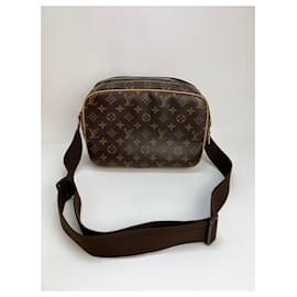 Louis Vuitton-Reisebag Reporter PM Monogram LOUIS VUITTON-Braun