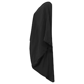 Neil Barrett-Neil Barrett V-neck Dress in Black Polyester-Black