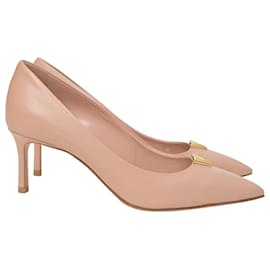 Louis Vuitton-Louis Vuitton Heartbreaker Pumps in Nude Leather-Brown,Flesh