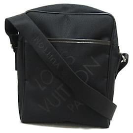 Louis Vuitton-Sac à épaule en toile Citadin Louis Vuitton M93042 en bon état-Noir