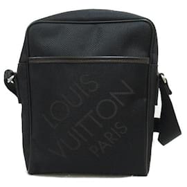 Louis Vuitton-Sac à épaule en toile Citadin Louis Vuitton M93042 en bon état-Noir
