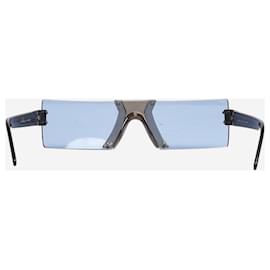 Chanel-Chanel Blue square lens sunglasses-Blue