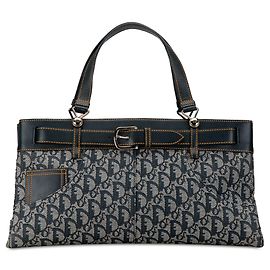 Dior Blue Diorissimo Jeans Borsa Trotter con Tasca Blu