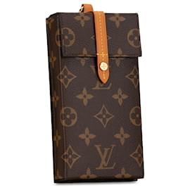 Louis Vuitton-Louis Vuitton Brown Monogram Box Phone Case-Brown