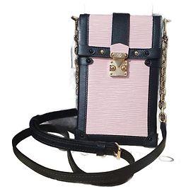 Louis Vuitton Trunk Pochette Vertical Eppi Pink