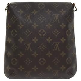 Louis Vuitton-LOUIS VUITTON Monogram Musette Salsa Long Shoulder Bag M51387 LV Auth 77127-Monogram