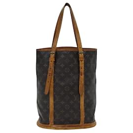 Louis Vuitton-LOUIS VUITTON Monogram Bucket GM Shoulder Bag Vintage M42236 LV Auth 77067-Monogram