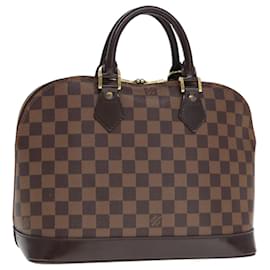 Louis Vuitton-LOUIS VUITTON Handtasche Alma Damier Ebene N51131 LV Auth 76329-Andere