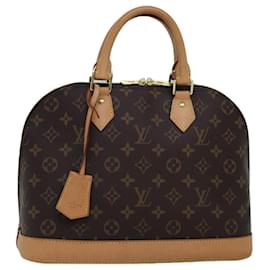 Louis Vuitton-LOUIS VUITTON Monogram Alma PM Sac à main M53151 LV Auth bs15157-Monogramme