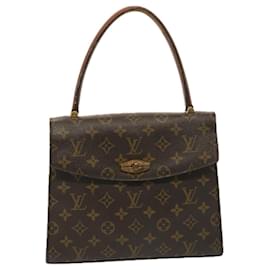 Louis Vuitton-LOUIS VUITTON Monogram Malesherbes Hand Bag M51379 LV Auth 76279-Monogram