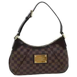 Louis Vuitton-LOUIS VUITTON Sac à épaule Damier Ebene Thames PM N48180 LV Auth 74818-Autre