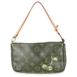Louis Vuitton-Louis Vuitton Cerises Monogram Canvas Pochette Accessoires-Brown