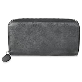 Louis Vuitton-Schwarze Mahina Zippy Geldbörse von Louis Vuitton-Schwarz