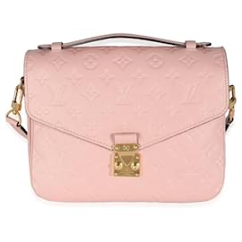 Louis Vuitton-Pochette Métis Empreinte Rose Poudre Louis Vuitton-Pink