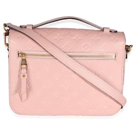 Louis Vuitton-Louis Vuitton Rose Poudre Empreinte Pochette Métis-Pink