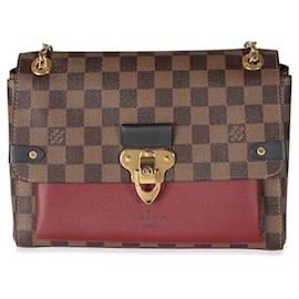 Louis Vuitton-Louis Vuitton Bordeaux Damier Ebene Canvas Vavin PM-Braun,Bordeaux