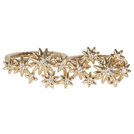 Anello a due dita Starburst di David Yurman in oro giallo 18k 1/5 CTW Altro
