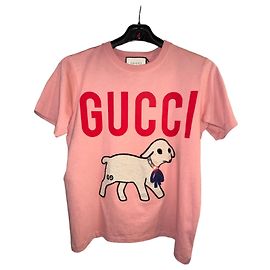 Gucci Camisetas Rosa